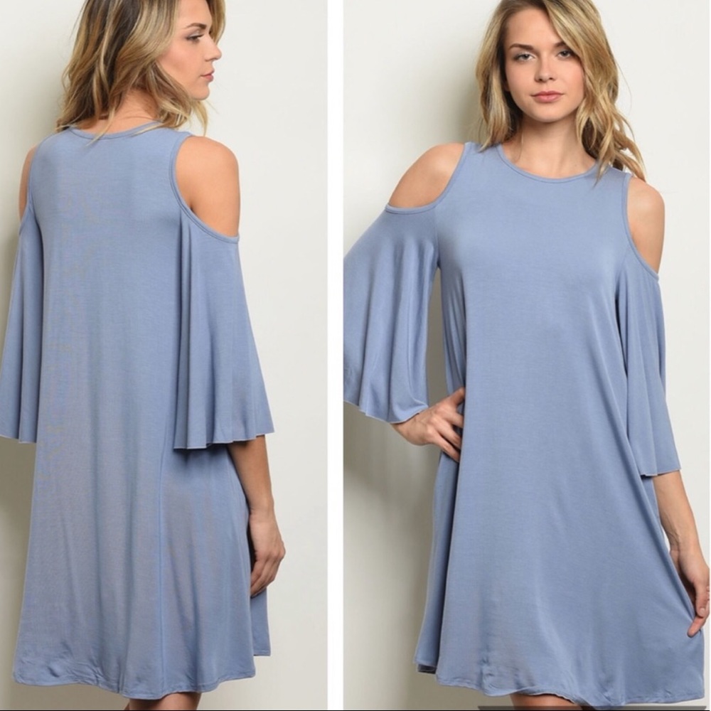 🌿Beautiful Shoulders Bamboo A-Line Dress🌟